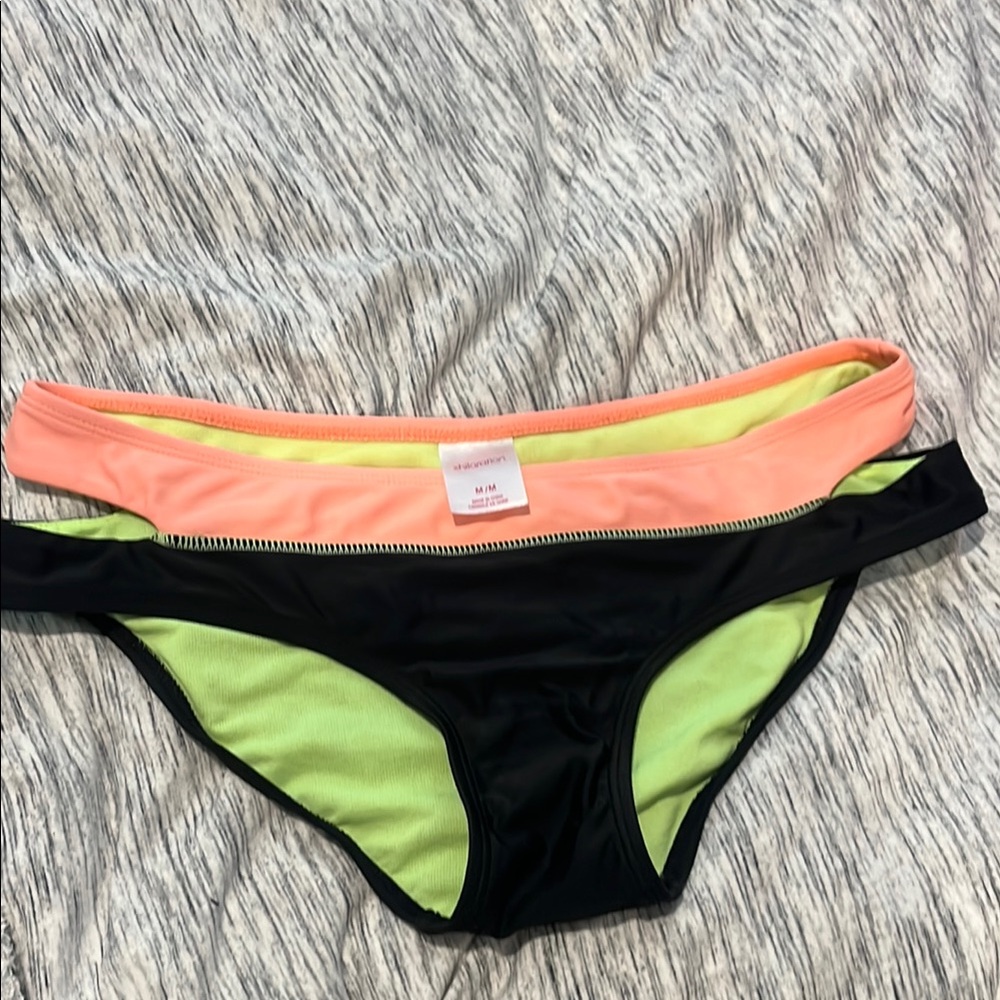 Colorful Bikini Bottoms Set